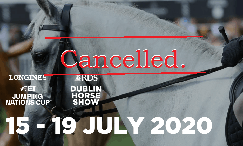 Dublin Horse Show Cancelled
